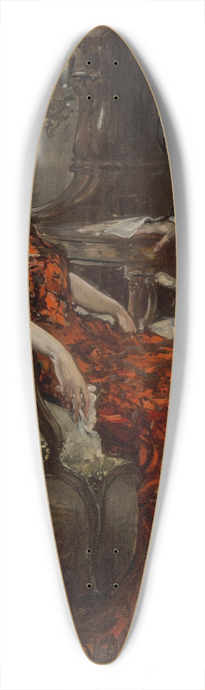 Albert Beck Wenzell - The Argument 39.3 inch art pintail longboard deck