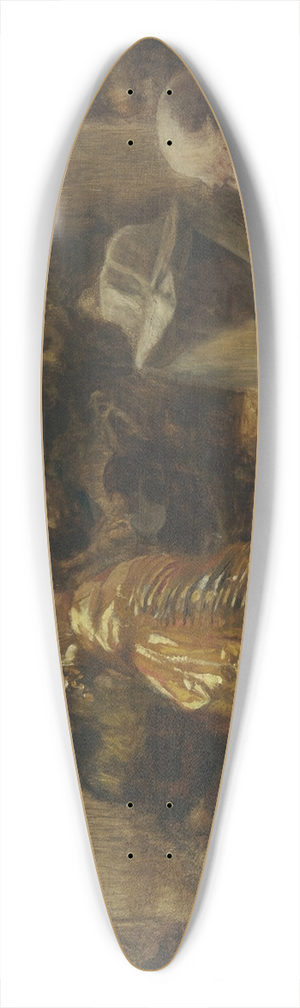 Albert Besnard - La bayadre 39.3 inch art pintail longboard deck