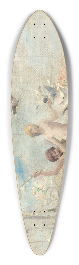 Albert Besnard - Le Printemps ou le matin de la vie 39.3 inch art pintail longboard deck