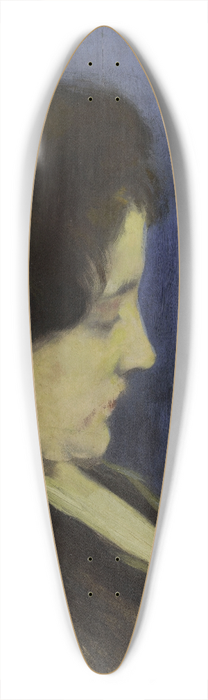 Albert Besnard - Portrait de madame Besnard, ne Charlotte Dubray (1854-1931) 39.3 inch art pintail longboard deck