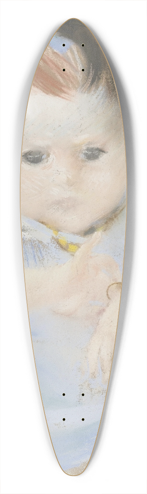 Albert Besnard - Portrait of a Baby 39.3 inch art pintail longboard deck