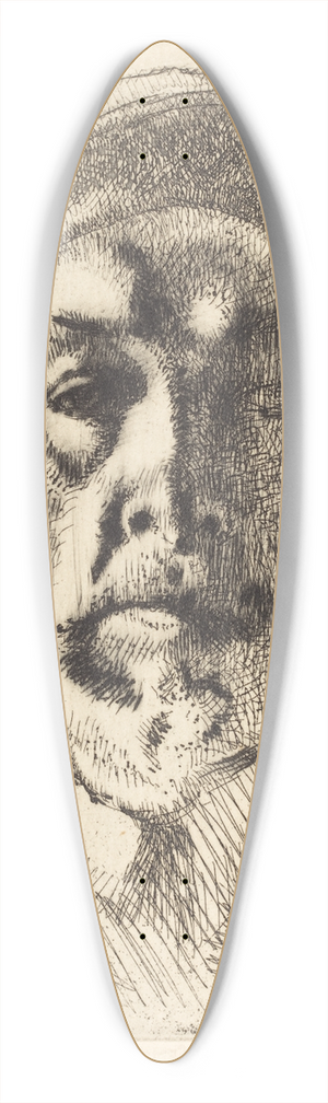 Albert Besnard - Self-Portrait 39.3 inch art pintail longboard deck Albert Besnard - Self-Portrait 39.3 inch art pintail longboard deck