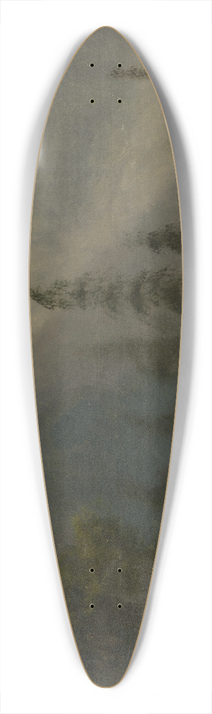 Albert Bierstadt - Yosemite Valley 39.3 inch art pintail longboard deck