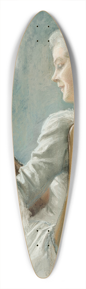 Albert Edelfelt - Dalins Spring Song 39.3 inch art pintail longboard deck