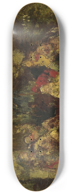 Adolphe Monticelli - Women in a forest 8.25 inch art skate deck Adolphe Monticelli - Women in a forest 8.25 inch art skate deck