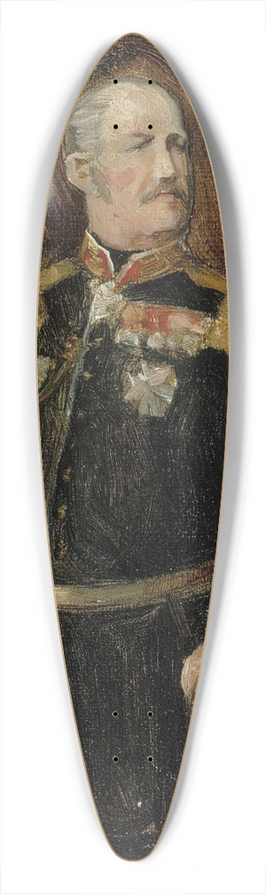 Albert Edelfelt - Portrait Of General Adjutant, Count Adolf Aminoff, Sketch 39.3 inch art pintail longboard deck