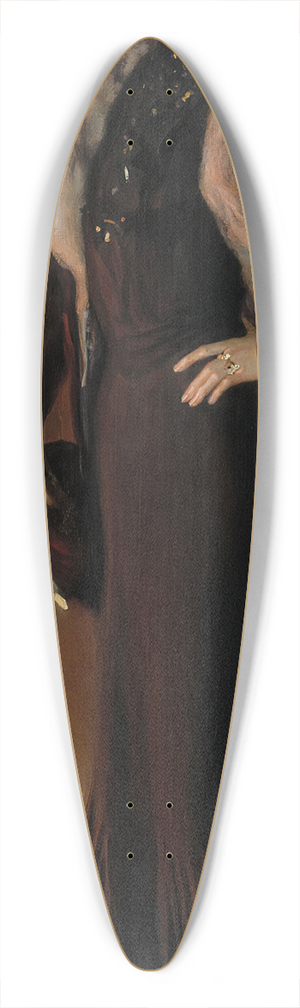 Albert Edelfelt - Portrait Of The Opera Singer Aino Ackt 39.3 inch art pintail longboard deck