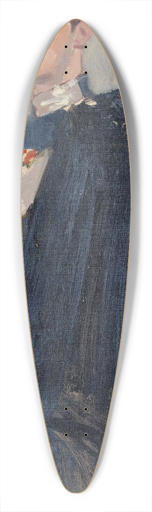 Albert Edelfelt - Skecth for the Portrait of Prince Carl 39.3 inch art pintail longboard deck Albert Edelfelt - Skecth for the Portrait of Prince Carl 39.3 inch art pintail longboard deck