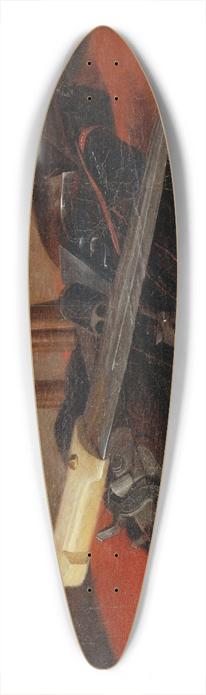 Albert Edelfelt - Still Life 39.3 inch art pintail longboard deck
