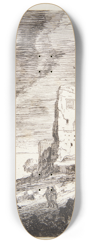 Bartholomeus Breenbergh - Caracallas termer 8.25 inch art skate deck