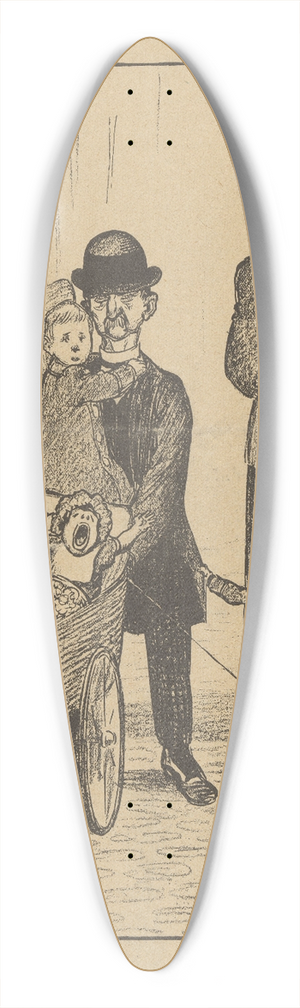Albert Hahn - De Notenkraker, 5 oktober 1907 ; Het anti-rev. kiesrechtraadsel 39.3 inch art pintail longboard deck