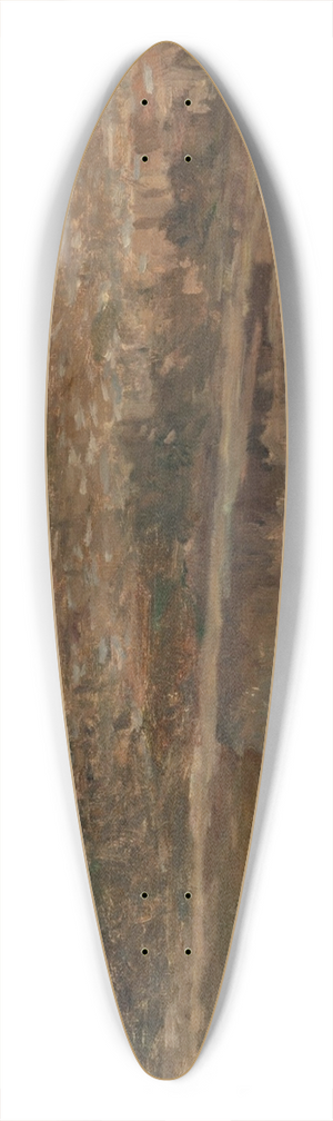 Albert Lebourg - LAllier  Pont-du-Chteau 39.3 inch art pintail longboard deck