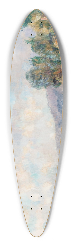 Albert Lebourg - La Seine et les coteaux de Dieppedalle, vue prise de Croisset, prs Rouen 39.3 inch art pintail longboard deck