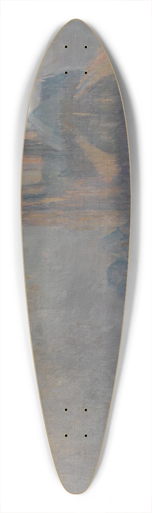 Albert Lebourg - Notre-Dame De Paris Vue Du Quai De La Tournelle 39.3 inch art pintail longboard deck