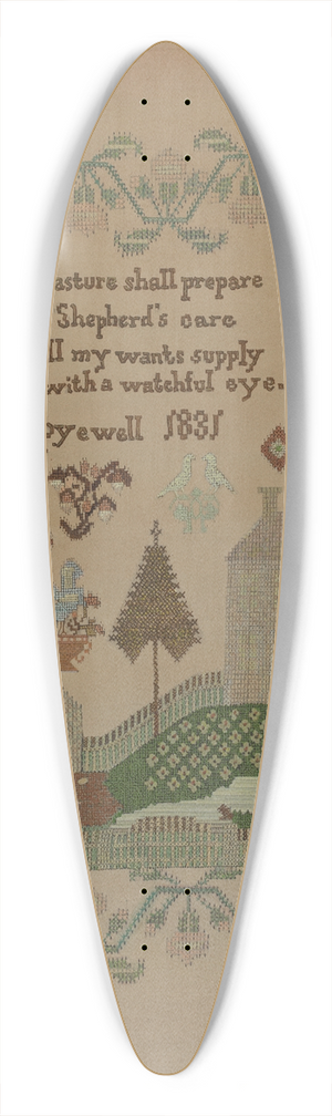 Albert Levone - Sampler 39.3 inch art pintail longboard deck