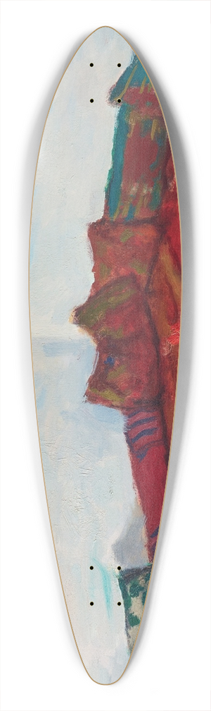 Albert Marquet - Le Divan 39.3 inch art pintail longboard deck