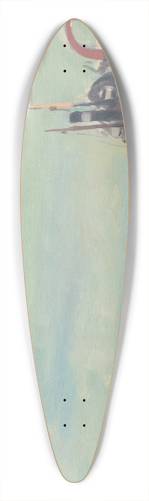 Albert Marquet - Le port de Stockholm, matin de printemps 39.3 inch art pintail longboard deck