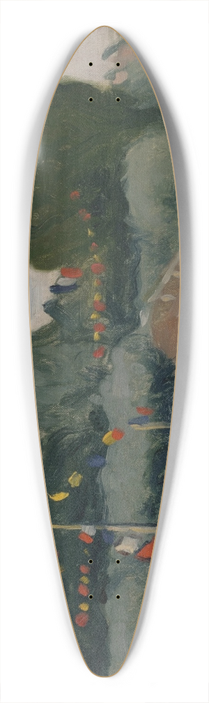 Albert Marquet - Poissy, bateau pavois 39.3 inch art pintail longboard deck