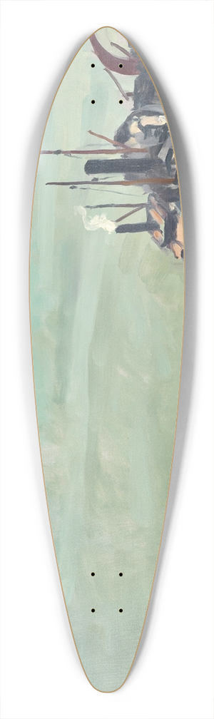 Albert Marquet - Stockholm, soleil 39.3 inch art pintail longboard deck