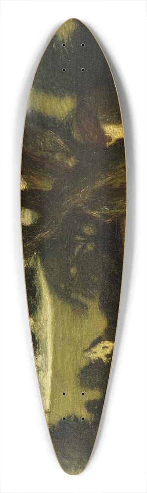 Albert Pinkham Ryder - Pastoral Study 39.3 inch art pintail longboard deck