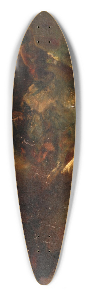 Albert Ritzberger - Vision 39.3 inch art pintail longboard deck