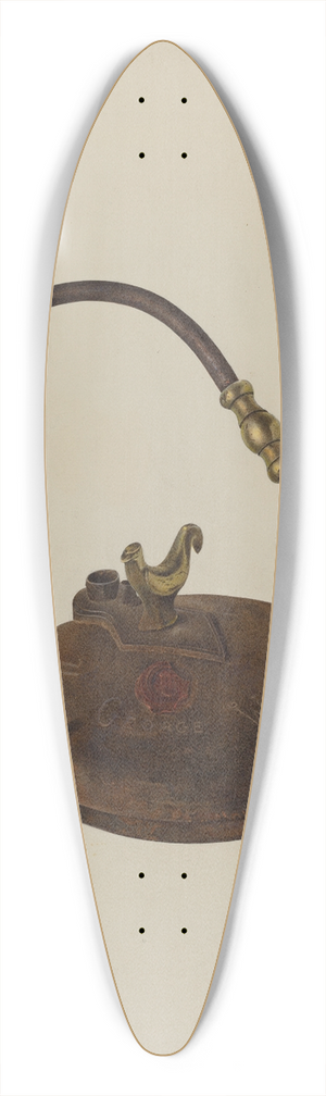 Albert Rudin - Camp Lamp 39.3 inch art pintail longboard deck