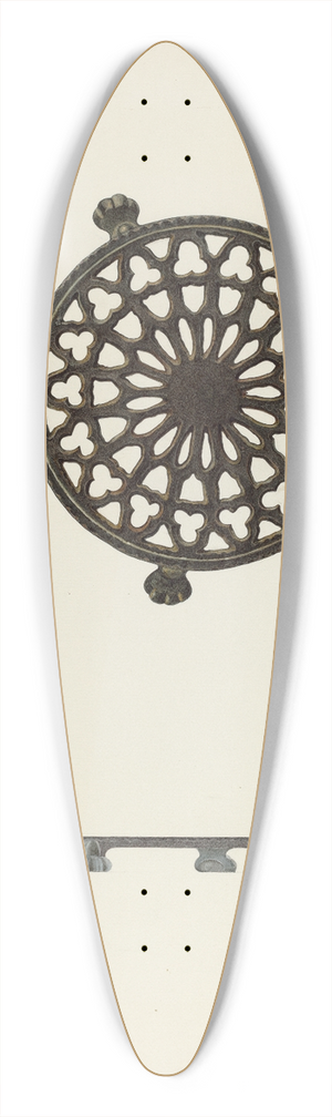 Albert Rudin - Trivet 39.3 inch art pintail longboard deck