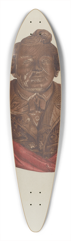 Albert Ryder - Ships Sternpiece 39.3 inch art pintail longboard deck