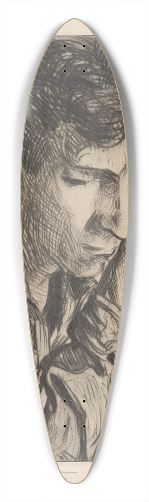 Albert Sterner - Student 39.3 inch art pintail longboard deck