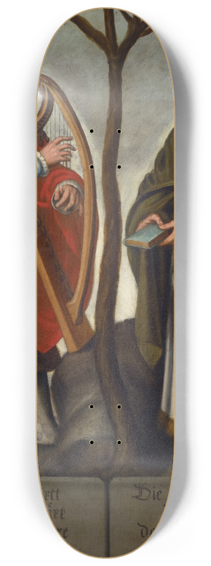 Bartholomus Sarburgh - The Prophets David and Isaiah 8.25 inch art skate deck Bartholomus Sarburgh - The Prophets David and Isaiah 8.25 inch art skate deck