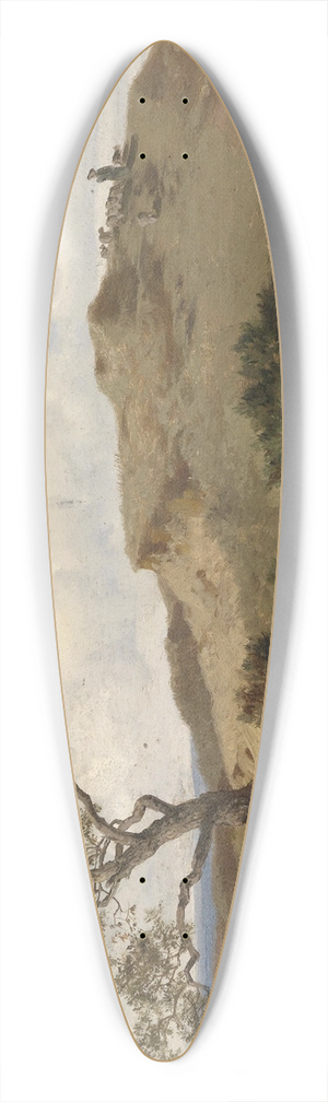 Albert Zimmermann - Schwbische Alb 39.3 inch art pintail longboard deck