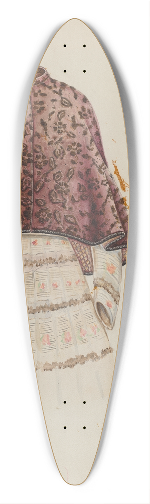 Al Curry - Cape 39.3 inch art pintail longboard deck