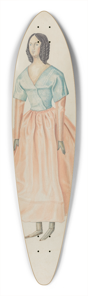 Al Curry - Costume Doll 39.3 inch art pintail longboard deck