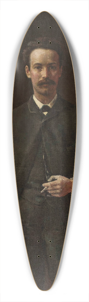 Aleksander Gierymski - Portrait of Artur Gruszecki 39.3 inch art pintail longboard deck