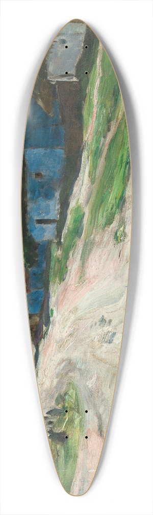 Aleksander Gierymski - Road at Bronowice 39.3 inch art pintail longboard deck