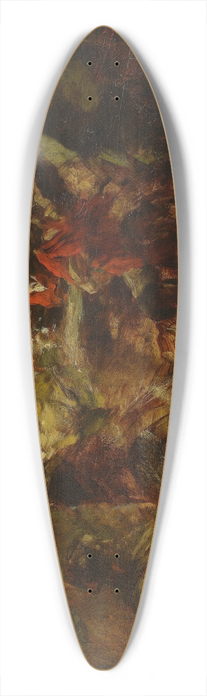 Aleksander Gierymski - Tavern in Rome, sketch 39.3 inch art pintail longboard deck Aleksander Gierymski - Tavern in Rome, sketch 39.3 inch art pintail longboard deck