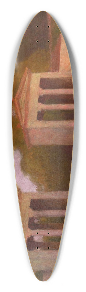 Aleksander Gierymski - Villa Borghese 39.3 inch art pintail longboard deck