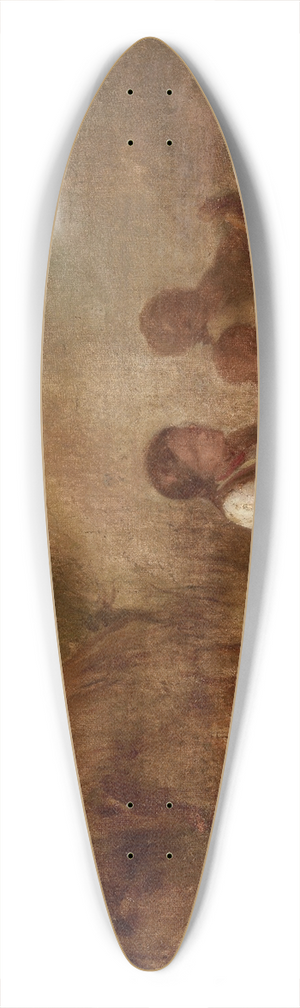 Aleksander Kotsis - Pastoral Scene 39.3 inch art pintail longboard deck Aleksander Kotsis - Pastoral Scene 39.3 inch art pintail longboard deck