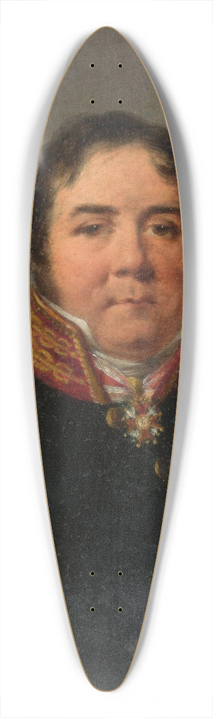 Aleksander Ludwik Molinari - Portrait of Antoni Erazm Makarowicz 39.3 inch art pintail longboard deck Aleksander Ludwik Molinari - Portrait of Antoni Erazm Makarowicz 39.3 inch art pintail longboard deck