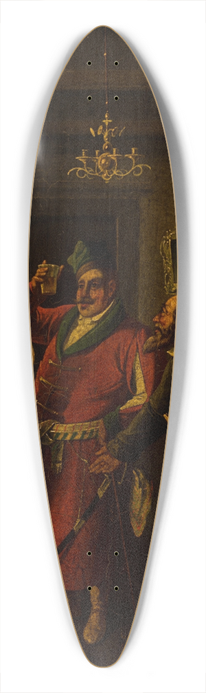 Aleksander Raczyski - Genre Scene 39.3 inch art pintail longboard deck