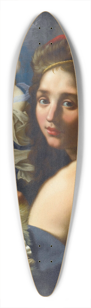 Alessandro Rosi - The Judgement Of Paris 39.3 inch art pintail longboard deck