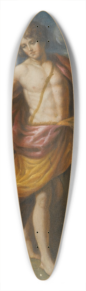 Alessandro Turchi - David With The Head Of Goliath 39.3 inch art pintail longboard deck