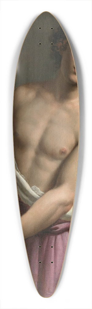 Alessandro Turchi - David With The Head Of Goliath 39.3 inch art pintail longboard deck