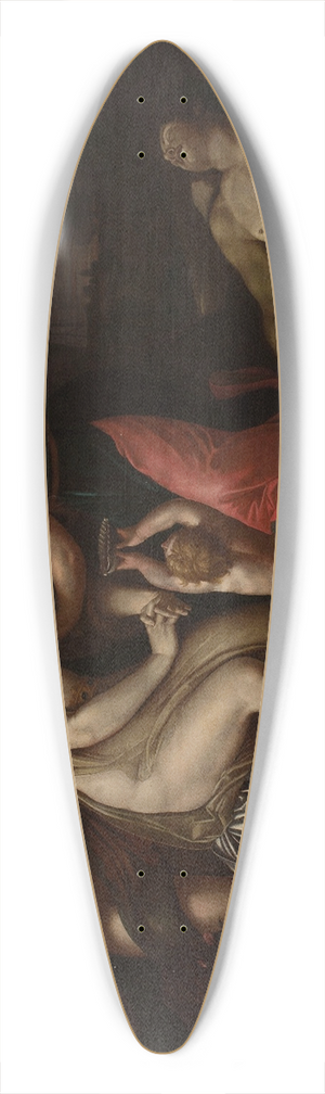 Alessandro Turchi - Death of Adonis 39.3 inch art pintail longboard deck