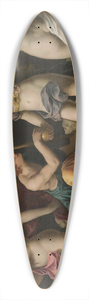 Alessandro Turchi - The Judgement Of Paris 39.3 inch art pintail longboard deck