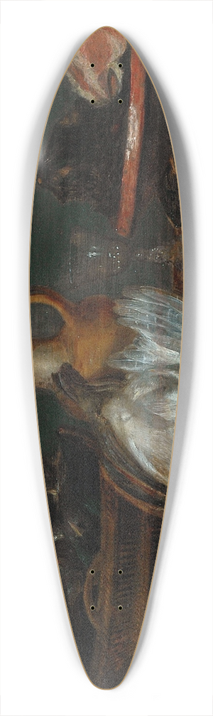 Alexander Adriaenssen - Still life 39.3 inch art pintail longboard deck