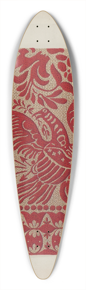 Alexander Chudom - Homespun Coverlet 39.3 inch art pintail longboard deck