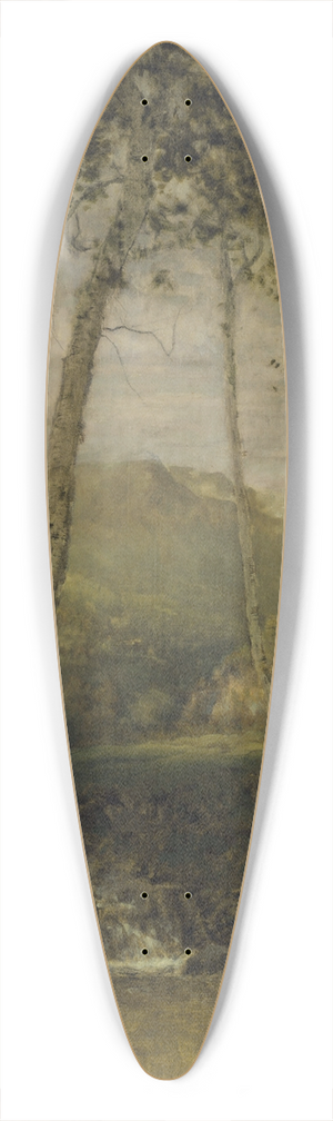 Alexander Helwig Wyant - Keene Valley 39.3 inch art pintail longboard deck