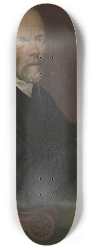 Bartolomeo Passarotti - Portrait of the Physician Carlo Fontana 8.25 inch art skate deck