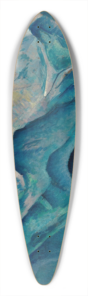 Alexander Kanoldt - Blick auf die Alpspitze 39.3 inch art pintail longboard deck